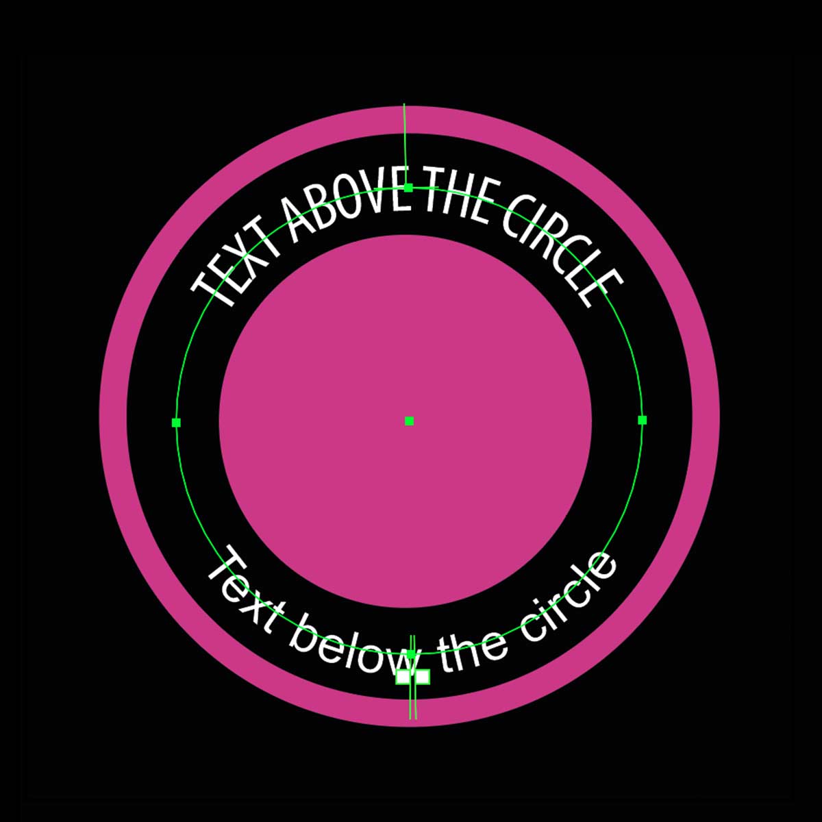 Font in Circle (.ai)